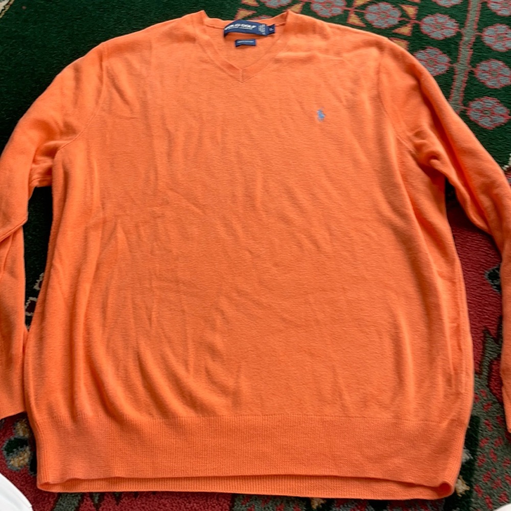 Polo by Ralph Lauren Orange Sweater